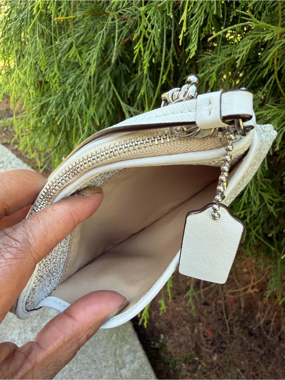 Coach authentic metallic